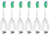 Replacement Toothbrush Heads for Philips Sonicare E-Series HX7022/66, 6pack, Fit Sonicare Essence, Xtreme,...