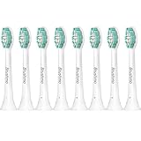Brushmo Replacement Toothbrush Heads Compatible with Phillips Sonicare Electric Toothbrush, 8 Pack