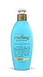 Ogx Argan Oil Of Morocco Curling Perfection Curl-Defining Cream, Hair-Smoothing Anti-Frizz Cream To Define All...