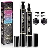 Imethod Wing Eyeliner Stamp - 2 Pens Left &Amp; Right Dual Ended Liquid Winged Eye Liner Pen, Perfect Winged Cat...