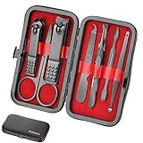 Manicure Set Personal Care Nail Clipper Kit Luxury Manicure 8 In 1 Professional Pedicure Set Grooming Kit...