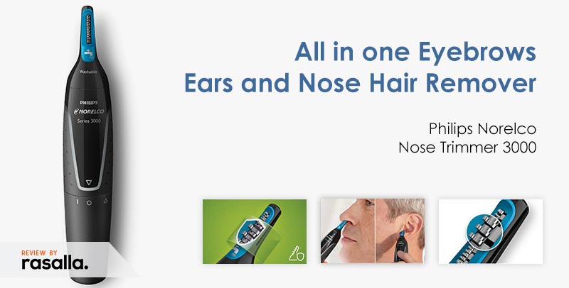 Philips Norelco All-In-One Eyebrows Ears And Nose Hair Remover