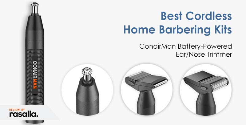 Conairman Best Cordless Hair Trimmer Home Barbering Kits