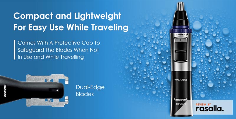 Panasonic Compact Lightweight Easy Use Trimmer While Traveling