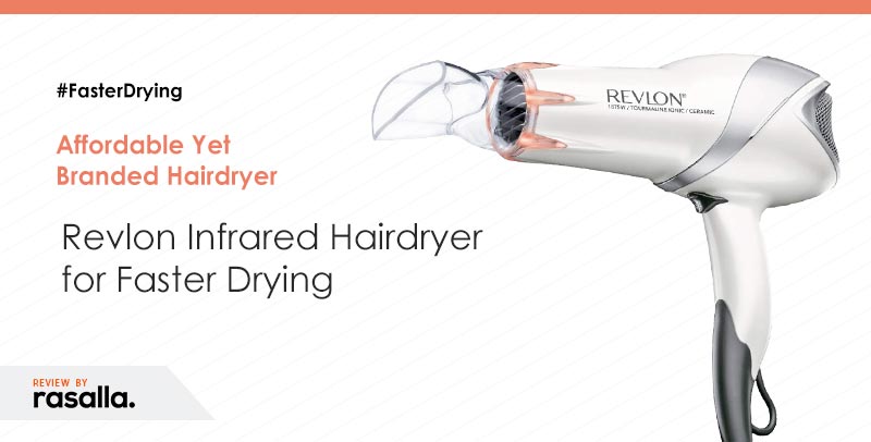 Revlon Infrared Affordable Curly-Hair Dryer For Faster Drying