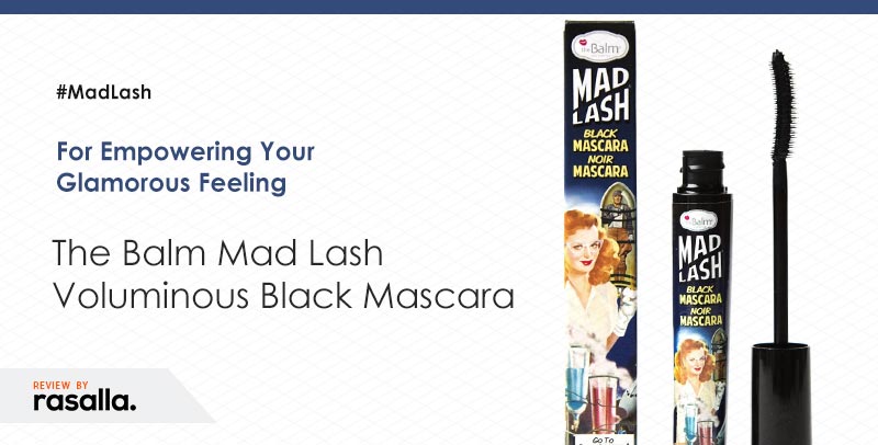The Balm Mad Lash Mascara Voluminous Black