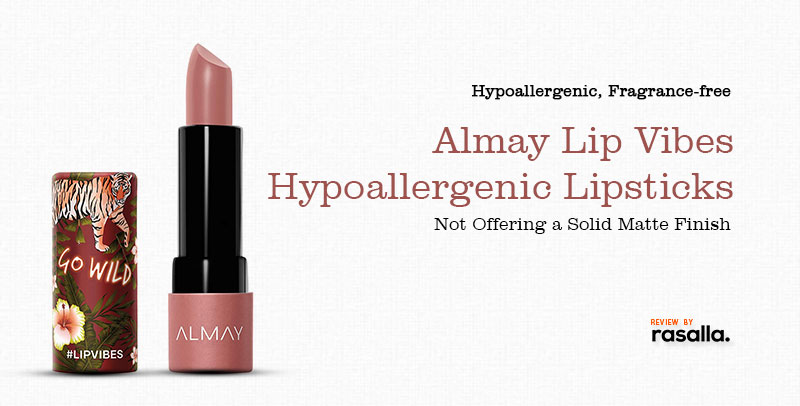 Almay Lip Vibes Hypoallergenic Lipstick