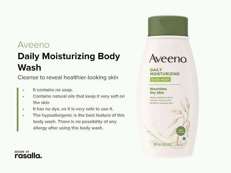 Aveeno Daily Moisturizing Body Wash For Dry Skin