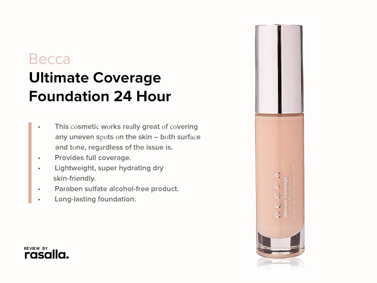 Becca Ultimate Coverage Foundation 24 Hour - Best Full Coverage Foundation For Textured Skin