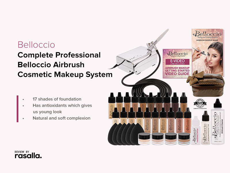 Belloccio Professional Beauty Airbrush Cosmetic Makeup System Kit Review