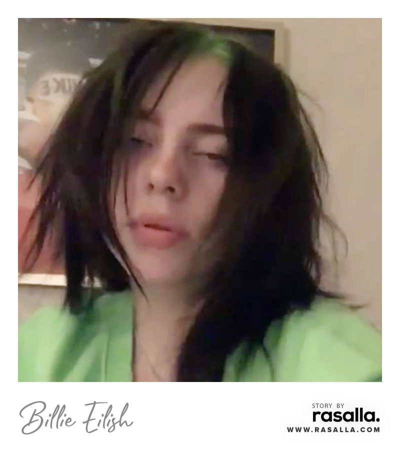 Billie Eilish Face Without Makeup