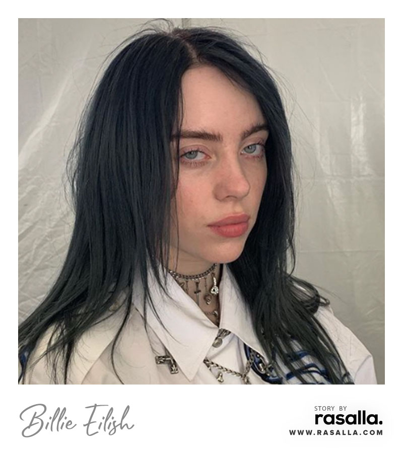 Billie Eilish No Makeup Without Hair Dye