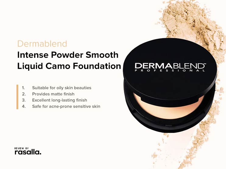 Dermablend Foundation, Intense Powder Smooth Liquid Camo Foundation - Best Vegan Foundation