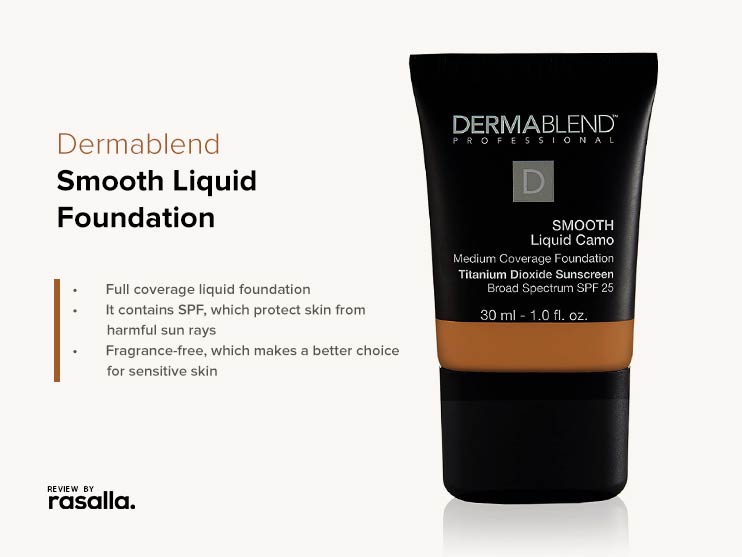 Dermablend Smooth Liquid Foundation Review - Best Fluid Foundation