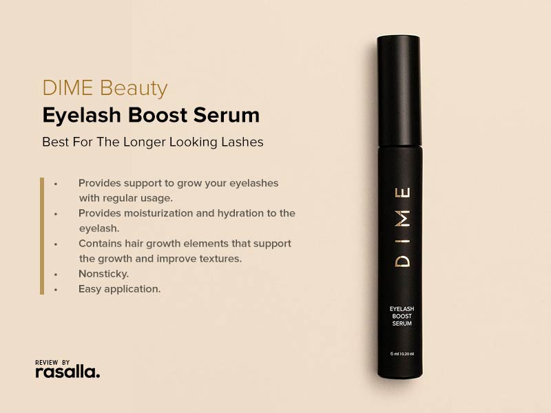 Dime Beauty Eyelash Boost Serum - Best For The Longer Looking Lashes