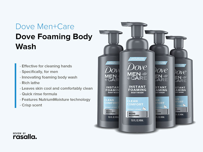Dove Men+Care Forming Body Wash To Nourishing Your Skin - Dove Foaming Body Wash