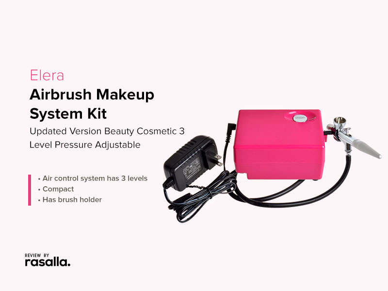 Elera Airbrush Makeup System Kit Updated Version - Beauty Cosmetic 3 Level Pressure Adjustable