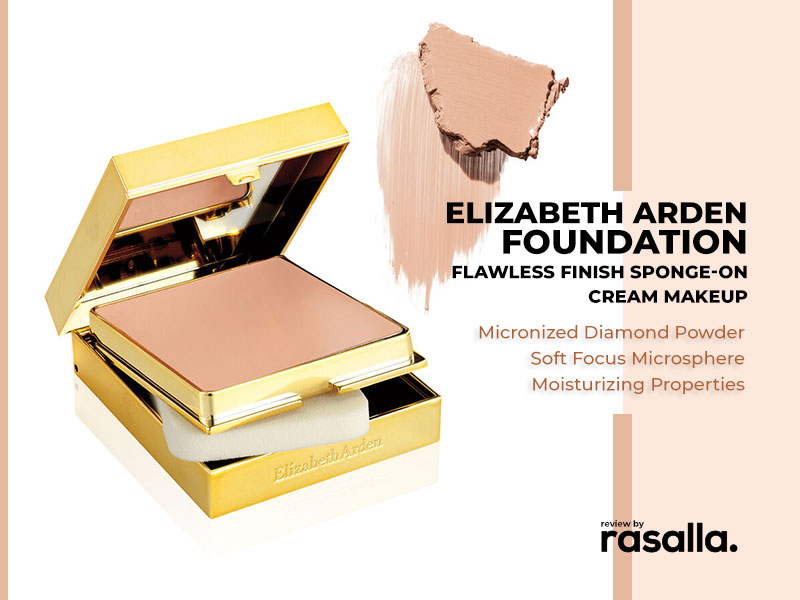 Elizabeth Arden Foundation - Flawless Finish Sponge-On Cream Makeup Review Rasalla