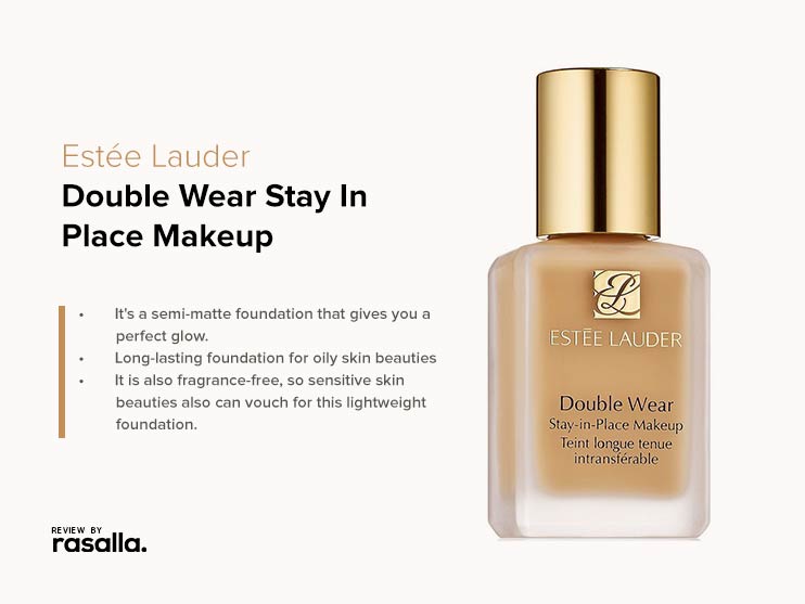 Estée Lauder Double Wear Stay In Place Makeup - Semi Matte Foundation For Textured Skin