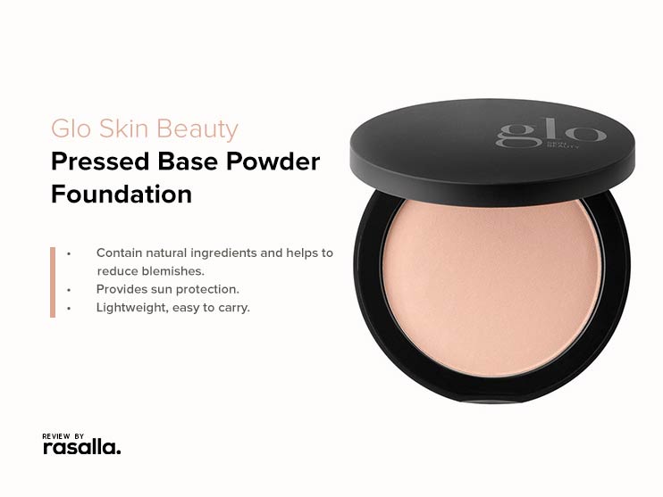 Glo Skin Beauty Pressed Base Powder Foundation Review - Best Glow Foundation