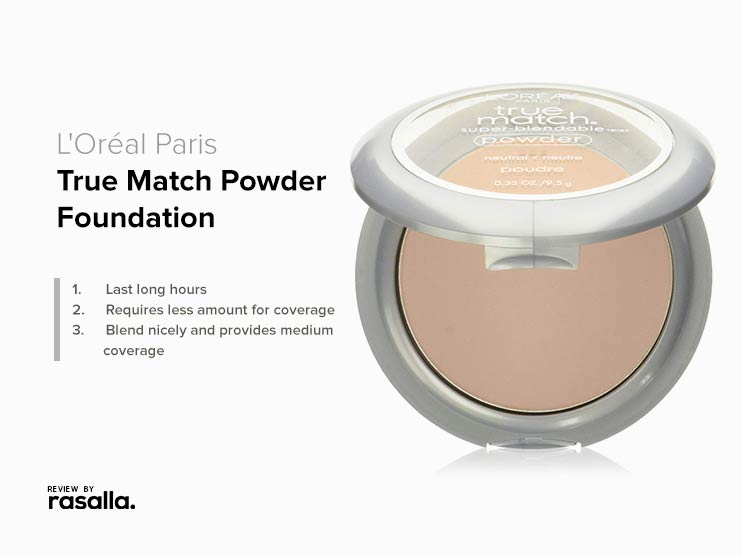 Loreal Paris True Match Powder Foundation - Best Budget Buy