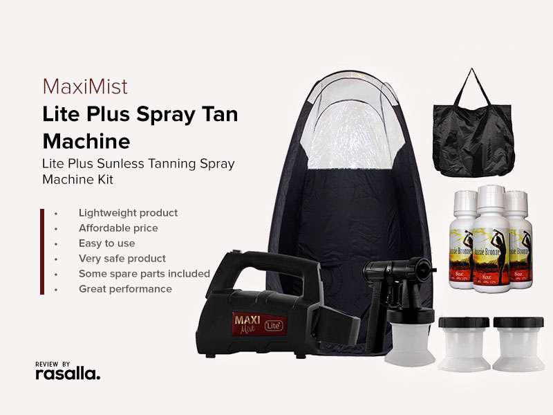 Maximist  Spray Tan Machine Reviews - Lite Plus Sunless Tanning Spray Machine Kit
