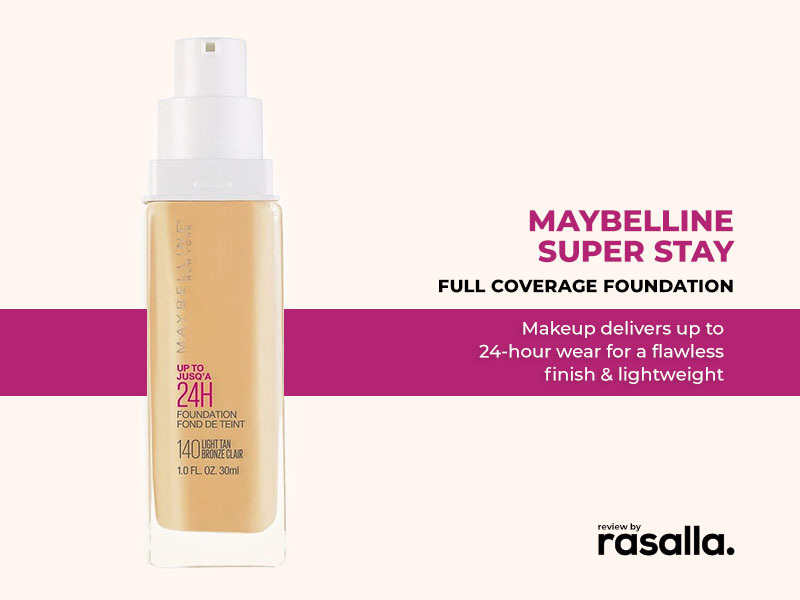 Maybelline Superstay Full Coverage Foundation For Yellow Undertones