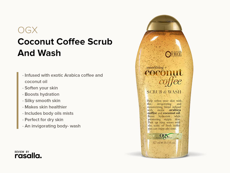 Ogx Coconut Coffee Scrub And Wash Review - Best Exfoliating Body Wash
