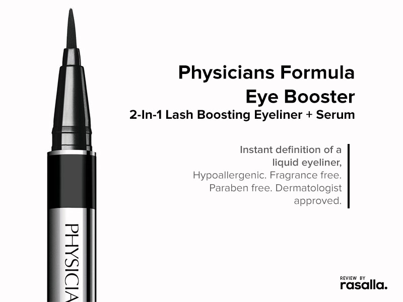 Physicians Formula Eye Booster 2-In-1 Lash Boosting Eyeliner + Serum - Cruelty Free Eyeliner Review