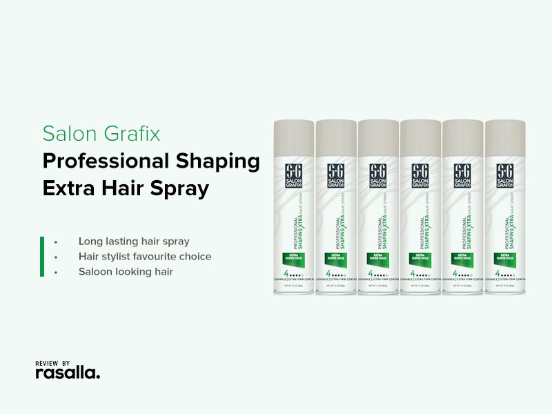 Sg Salon Grafix Professional Shaping Extra Hair Spray - Extra Super Hold