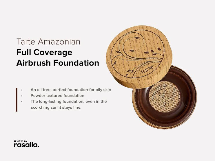 Tarte Amazonian Clay Full Coverage Airbrush Foundation - Best Long-Lasting Tarte Foundation