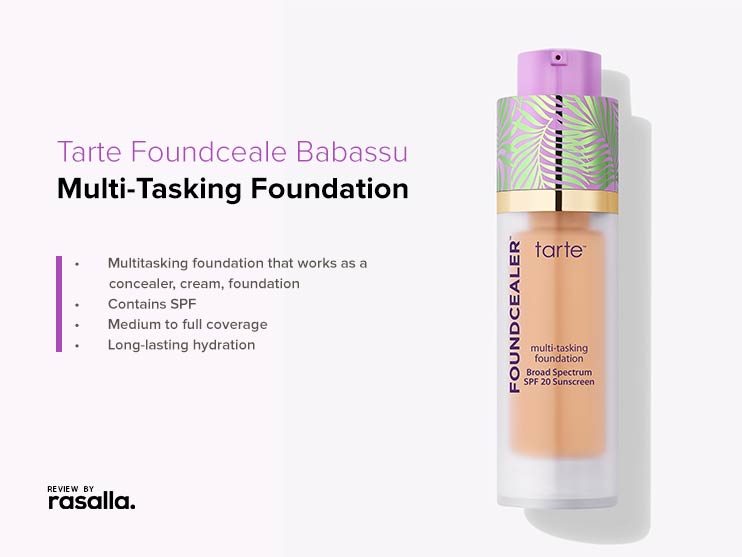 Tarte Foundcealer Multi-Tasking Foundation - Formulated With Nourishing Babassu All-Rounder Foundation