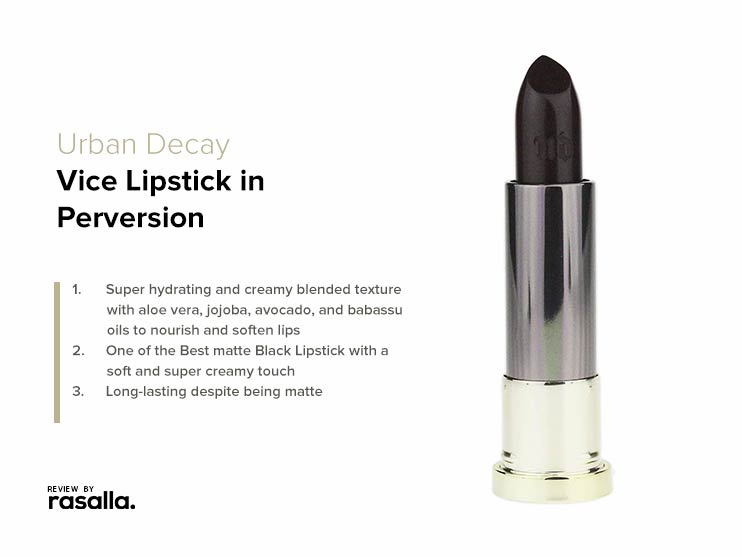 Urban Decay Vice Lipstick In Perversion - Perfect Matte Lipstick Shade
