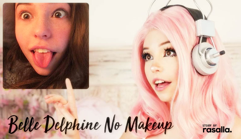 Bell delphine no makeup