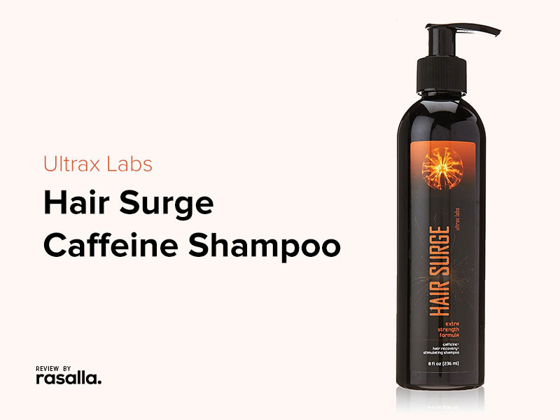 Ultrax Labs Hair Surge Caffeine Shampoo - Hair Loss Hair Growth Stimulating Shampoo
